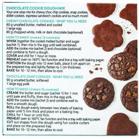 Nomu Chocolate Cookie Dough Mix